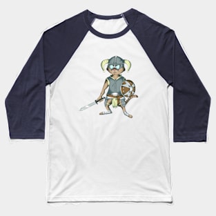 Littlest Khajiit Warrior Baseball T-Shirt